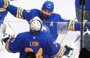 Surging Sabres traz agitação de volta a Buffalo, aproximando-se da vaga nos playoffs em 15 anos