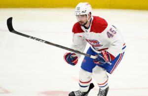 O defensor do Canadiens, Alexandre Service, ficará fora de duas a quatro semanas devido a lesão