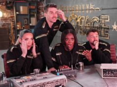 Joel Dommett apareceu para filmar Celeb Sabotage um dia depois de acordar em uma ambulância durante a Maratona de Londres