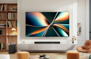 A Hisense U65Q é uma TV de 144 Hz e 85 polegadas que sua sala não sabia que precisava