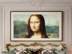 O novo CanvasTV da Hisense também funciona como arte de parede e está chegando aos EUA