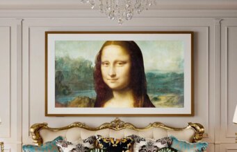 O novo CanvasTV da Hisense também funciona como arte de parede e está chegando aos EUA