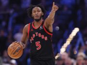 Immanuel Quickley, do Raptors, jogará com fascite plantar