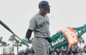 Aaron Decide, dos Yankees, fica sem rebatidas pela primeira vez na carreira no dia de abertura