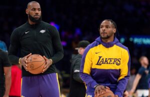 LeBron passa para Bronny para a primeira assistência de pai e filho da NBA, diz liga