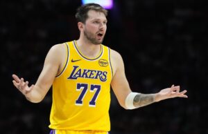 Luka Doncic, do Lakers, estará fora do restante da temporada common devido a uma lesão no tendão da coxa