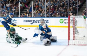 Maloney marca na prorrogação, Fleet edge Goldeneyes