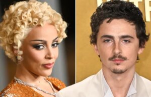 Doja Cat volta atrás em atacar Timothée Chalamet e admite que fez isso por ‘curtidas’