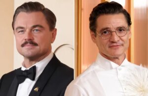 Fãs de Pedro Pascal convencidos de que Leonardo DiCaprio roubou seu bigode