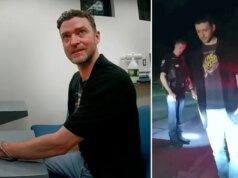 Justin Timberlake não consegue andar direito em imagens de prisão por dirigir alcoolizado que seus advogados lutaram para enterrar