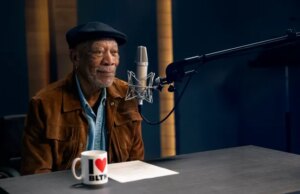 Morgan Freeman está se tornando a voz de uma importante estação de metrô de Londres