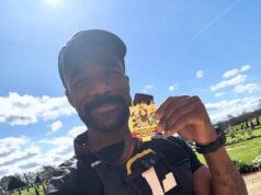 Ore Oduba, em lágrimas, revela o motivo doloroso pelo qual está correndo a Maratona de Londres
