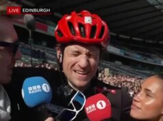 Greg James começa a chorar ao completar o desafio da Comedian Reduction, arrecadando £ 3.300.000