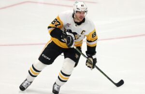 Capitão dos Penguins, Sidney Crosby, sai contra Senators