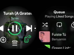 A revisão do Put on OS do Spotify traz visuais mais limpos e controles mais rápidos para o seu pulso