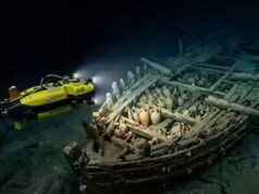 Um mundo oculto a 2,5 quilômetros de profundidade: como um drone subaquático descobriu o naufrágio mais profundo da França