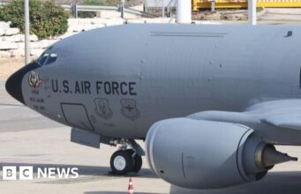 Avião de reabastecimento dos EUA cai no Iraque, dizem militares