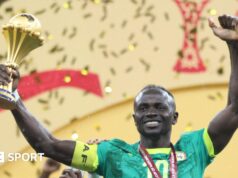 Senegal desfilará com o troféu Afcon apesar do título ter sido retirado