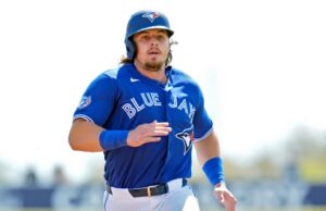 Homers de Barger na derrota do Blue Jays no treinamento de primavera para o Orioles