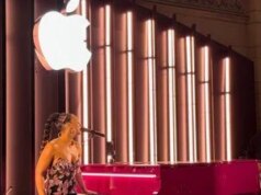 Apple inicia 50º aniversário com present surpresa de Alicia Keys em Nova York