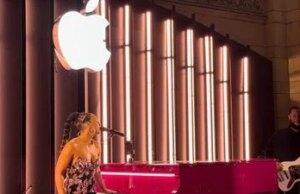 Apple inicia 50º aniversário com present surpresa de Alicia Keys em Nova York