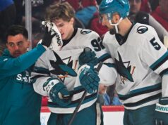 Uma cena muito inquietante no Centre Bell