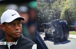 Tiger Woods acusado de dirigir sob influência de álcool após acidente