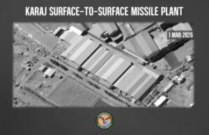 EUA atacam fábrica de mísseis superfície-superfície Karaj, no Irã; imagens de satélite mostram o impacto antes e depois