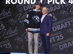 Caleb Desnoyers assina seu primeiro contrato profissional