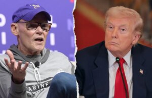 Carville desabafa sobre Maher, diz a ele para ‘tirar a cabeça do a–’ de Bari Weiss em um discurso acalorado de Trump