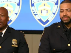 Oficial da NYPD pensou "pegue a compra ruim" ao correr em direção ao suspeito que jogou uma bomba caseira