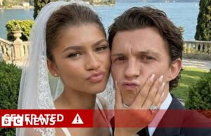 ‘Muitas pessoas enganadas’ por fotos de casamento com IA, diz Zendaya