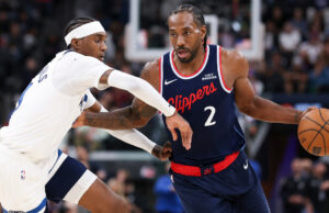 Kawhi Leonard marca 45 pontos na brincadeira dos Clippers sobre os Timberwolves