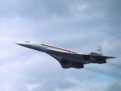 O presidente da United previu em 1976 que a companhia aérea voaria em jatos supersônicos em 2026