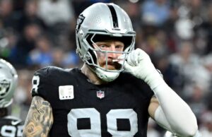 Ravens sai da negociação por Maxx Crosby, dizem Raiders