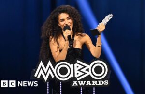 A sequência de Olivia Dean continua enquanto ela ganha muito no Mobo Awards