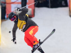 Elena Gaskell, do Canadá, conquista a prata no slopestyle na etapa da Copa do Mundo na França