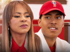 Mary Cosby entrevistada pela polícia sobre o filho Robert semanas antes de sua morte