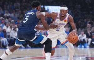 NBA Roundup: Thunder usa ataque equilibrado para vencer a oitava consecutiva