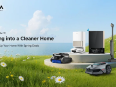 Promoção de primavera MOVA: até US $ 500 de desconto em robôs inteligentes para tirar o peso de seus ombros