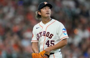 Imai luta na estreia na MLB, mas Paredes leva Astros à frente do Astros