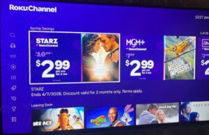 Adquira AMC Plus, MGM Plus ou Starz por US $ 3 por mês no canal Roku
