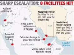 Irã ataca locais de energia no Golfo: ataques atingiram centros de petróleo e gás; preços dos combustíveis sobem em todo o mundo