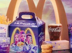 As refeições do McDonald’s KPop Demon Hunter incluem molho de pepita roxo brilhante