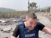 Ataque israelense próximo a jornalista britânico não é gerado por IA