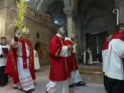 Israel bloqueia líderes católicos seniores da Igreja de Jerusalém no Domingo de Ramos ‘pela primeira vez em séculos’, acesso restaurado