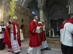 Israel bloqueia líderes católicos seniores da Igreja de Jerusalém no Domingo de Ramos ‘pela primeira vez em séculos’, acesso restaurado
