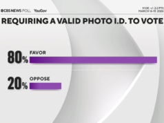 No processo de votação, identificação com foto obtém amplo apoio, segundo pesquisa da CBS Information