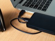 Transfira fotos do seu telefone para um disco rígido