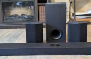 A Amazon está vendendo o sistema de áudio doméstico premium da LG por quase metade do preço – barra de som incluída